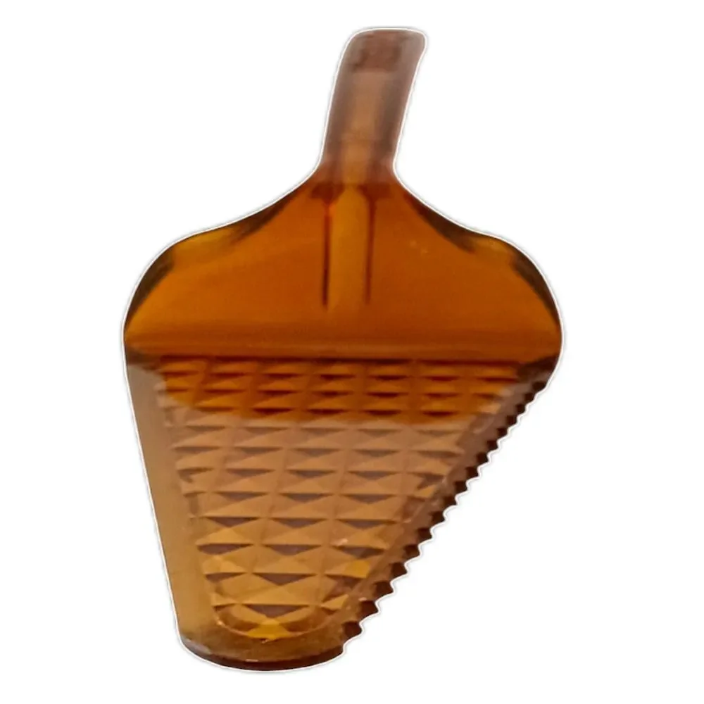 Ultratemp Pie Server Serrated Cake Vintage Translucent Amber Robinson USA Made.‎